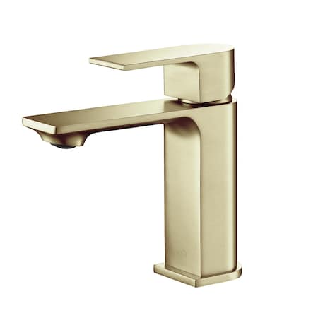 Kibi Mirage Single Handle Bathroom Vanity Sink Faucet KBF1001BG